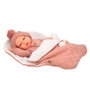 Muñecas Arias Muñeca Reborn Elba con Saco de Dormir de 40 cm