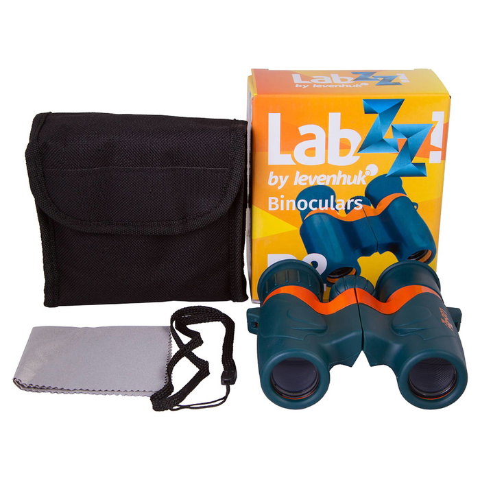 Levenhuk LabZZ B2 Prismáticos para Niños Verde / Naranja