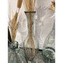 DKD Home Decor Jarrón de Cristal Reciclado Artesanal Transparente 30x30x100 cm