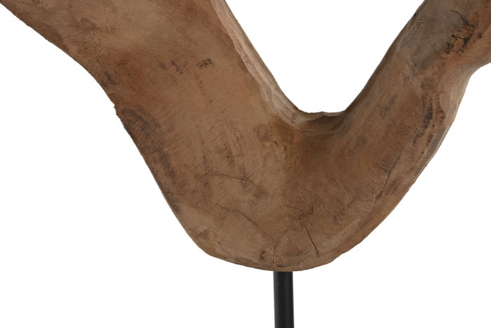 DKD Home Decor Decoración Mango Hierro 22x9x44 Tronco Natural DKD Home Decor Decoración Mango Hierro 22x9x44 Tronco Natural