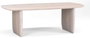 DKD Home Decor Mesa de Comedor Mango Blanco 218x100x76