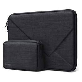 Inateck LB01007-13S Funda para Portátil 13.3 Pulgadas, Negro, EVA y Poliéster, Resistente a Impactos y Salpicaduras