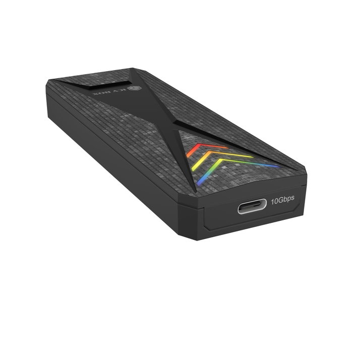 ICY BOX Spade Case 1805 NVMe M.2 USB 3.2 Gen 2 Tipo C Negro