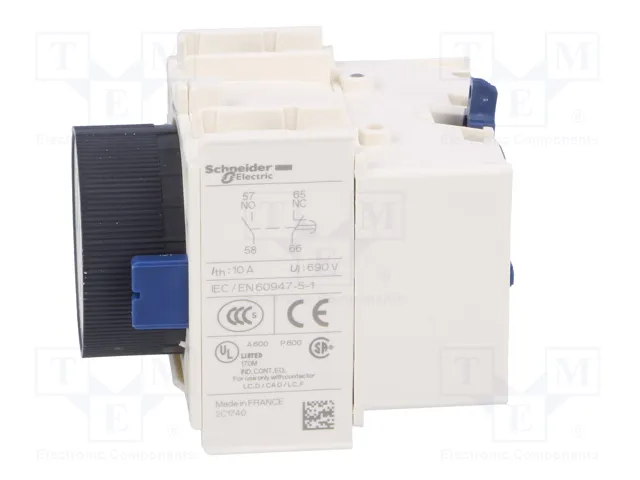 SCHNEIDER ELECTRIC LADR0 Contactos de acción retardada TeSys D