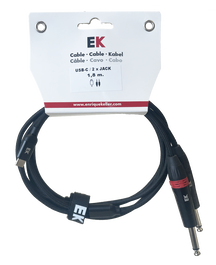Cable Ek Audio Usb-C Jack Macho X2 Mono 1,8 m