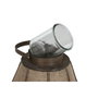 DKD Home Decor Portavelas de Yute y Bambú Natural