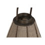 DKD Home Decor Portavelas de Yute y Bambú Natural