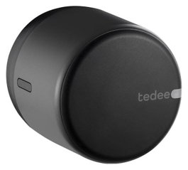 Tedee GO2 Cerradura Electrónica Aluminio Negro Bluetooth WiFi