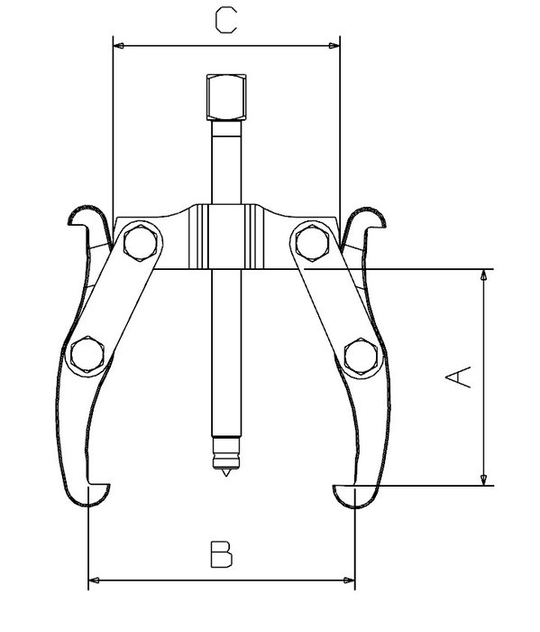 Forza Extractor Reversible de 2 Patas Largas 180x280 Forza Extractor Reversible de 2 Patas Largas 180x280