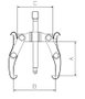 Forza Extractor Reversible de 2 Patas Largas 180x280
