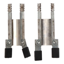 Edm Seguros Cuña Dentada para Persianas Inox 304, 2 Unidades