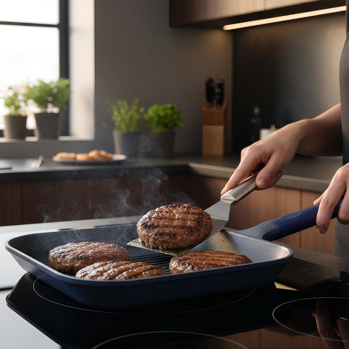 Espátula Larga y con Agujeros Acero Inox Renova Quid 32 cm Espátula Larga y con Agujeros Acero Inox Renova Quid 32 cm