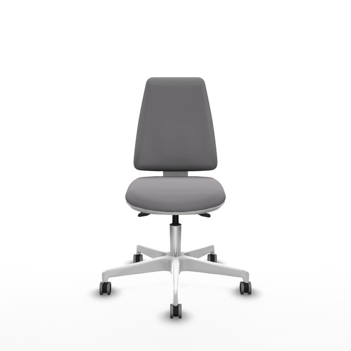 PIQUERAS Y CRESPO Silla de oficina Elche Gris con mecanismo Asincro