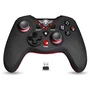 Spirit of Gamer XGP Gamepad Inalámbrico 2.4 GHz para PlayStation 3 y PC, Mando con 12 Botones, Vibración, Joystick Analógico 360° y Función Rapid Fire