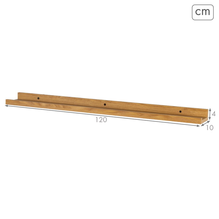 MAX HOME Estantería de pared 120x
