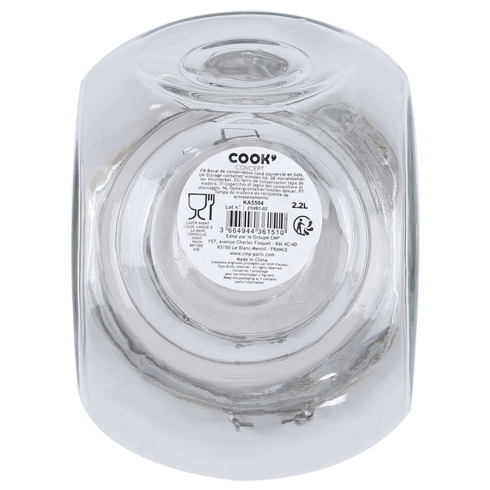 Cook Concept Bote Cristal 2,2 L