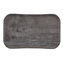 CAMBRO Bandeja Century imitación madera texturizada 32,5 x 53 cm