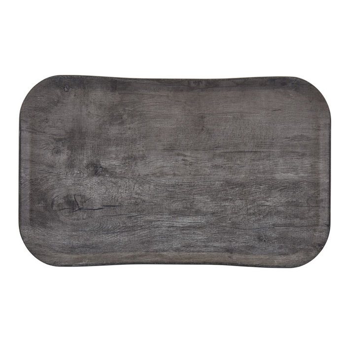 CAMBRO Bandeja Century imitación madera texturizada 32,5 x 53 cm CAMBRO Bandeja Century imitación madera texturizada 32,5 x 53 cm