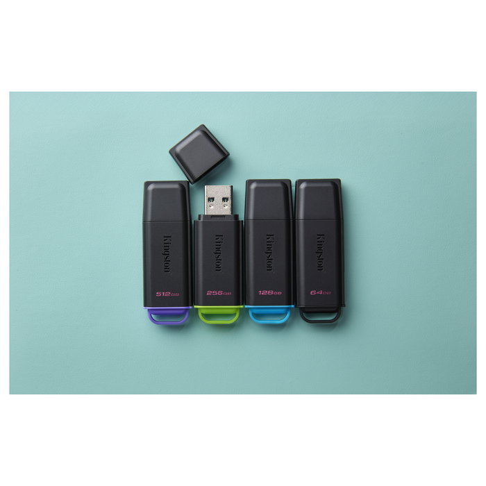 Kingston DataTraveler Exodia 128GB USB 3.2 Gen 1 Negro y Azul