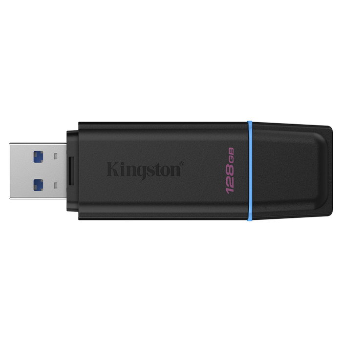 Kingston DataTraveler Exodia 128 GB USB 3.2 Gen 1 Negro/Azul Kingston DataTraveler Exodia 128 GB USB 3.2 Gen 1 Negro/Azul