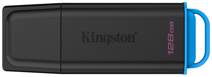 Kingston DataTraveler Exodia 128 GB USB 3.2 Gen 1 Negro/Azul Kingston DataTraveler Exodia 128 GB USB 3.2 Gen 1 Negro/Azul