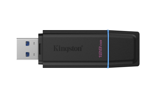 Kingston DataTraveler Exodia 128 GB USB 3.2 Gen 1 Negro/Azul Kingston DataTraveler Exodia 128 GB USB 3.2 Gen 1 Negro/Azul