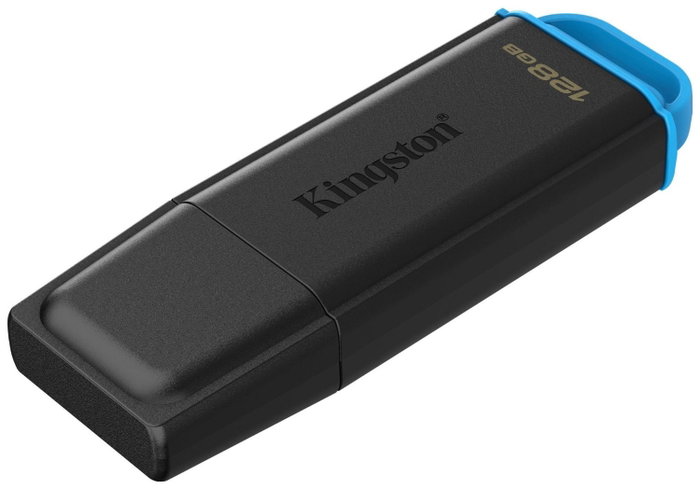 Kingston DataTraveler Exodia 128 GB USB 3.2 Gen 1 Negro/Azul Kingston DataTraveler Exodia 128 GB USB 3.2 Gen 1 Negro/Azul