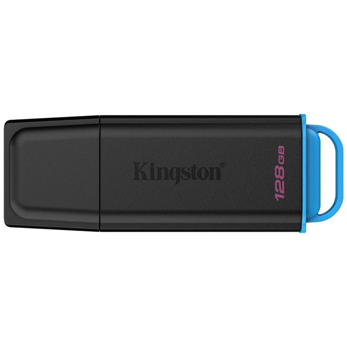 Kingston DataTraveler Exodia 128 GB USB 3.2 Gen 1 Negro/Azul Kingston DataTraveler Exodia 128 GB USB 3.2 Gen 1 Negro/Azul
