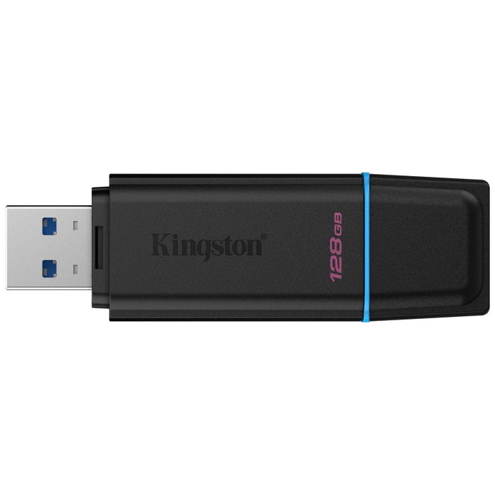 Kingston DataTraveler Exodia 128 GB USB 3.2 Gen 1 Negro/Azul Kingston DataTraveler Exodia 128 GB USB 3.2 Gen 1 Negro/Azul