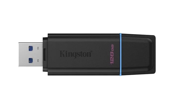 Kingston DataTraveler Exodia 128 GB USB 3.2 Gen 1 Negro/Azul Kingston DataTraveler Exodia 128 GB USB 3.2 Gen 1 Negro/Azul