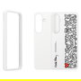 Samsung Funda Flip Cover para Galaxy S24, Color Blanco