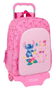 Safta Mochila con carro mod. 180 905 Stitch Chill 420x330x140 mm