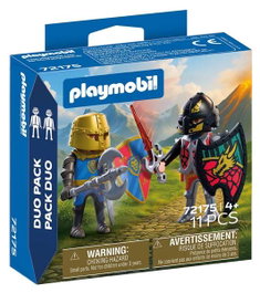 PLAYMOBIL Duo Pack Duelo de Caballeros 72175