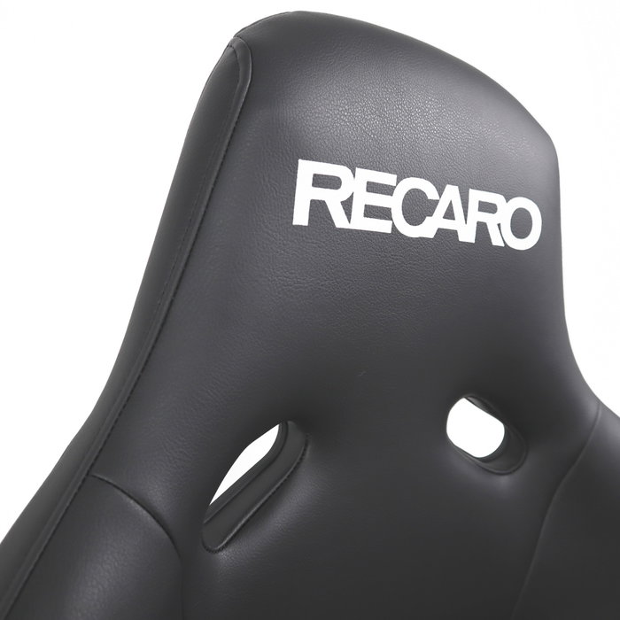 Recaro Pole Position - Asiento Bucket Piel Artificial y Dinamica Negro