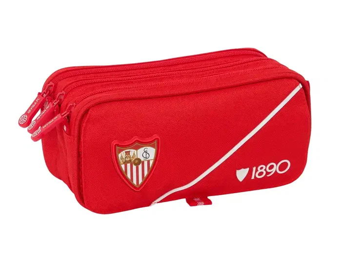 Safta Portatodo Triple Big Sevilla F.C. 21,5x10x8cm Safta Portatodo Triple Big Sevilla F.C. 21,5x10x8cm