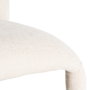 Silla Apilable Crema Tejido Salón 50 X 61 X 82 cm (Set de 4)