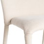 Silla Apilable Crema Tejido Salón 50 X 61 X 82 cm (Set de 4)