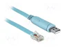 DeLOCK 63289 Adaptador USB 2.0 Tipo A a Serial RS-232 RJ45 de 3 m Azul