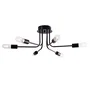 SKD Lámpara de Techo Modelo Adrian, SKU-P8002-BK en Negro, Diseño Moderno Chic, para Iluminación LED Interior