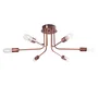 SKD Lámpara de Techo Modelo Adrian, SKU-P8002-BK en Negro, Diseño Moderno Chic, para Iluminación LED Interior