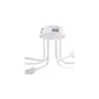 SKD Lámpara de Techo Modelo Adrian, SKU-P8002-BK en Negro, Diseño Moderno Chic, para Iluminación LED Interior