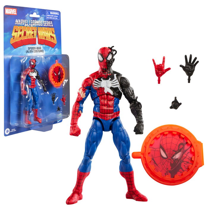 Hasbro Marvel Legends Spider-Man (Alien Costume) Secret Wars 15 cm