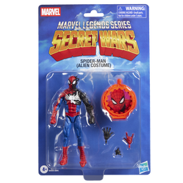 Hasbro Marvel Legends Series Spider-Man (Alien Costume) Secret Wars