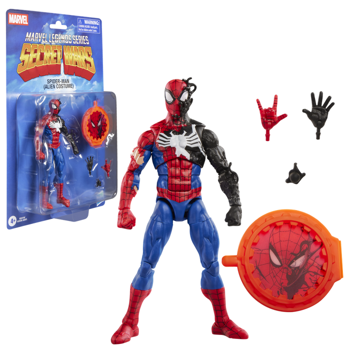 Hasbro Marvel Legends Spider-Man (Alien Costume) Secret Wars 15 cm