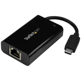 StarTech.com Adaptador Convertidor USB C a Ethernet Gigabit con PD 2.0