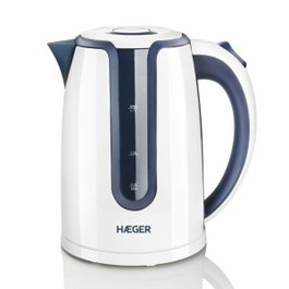 Haeger EK-22B.018A Hervidor Eléctrico 1,7 L 2200 W Azul y Blanco