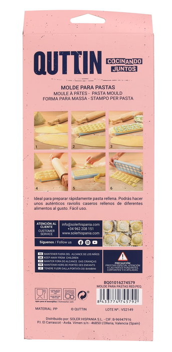 Quttin Molde Para Pastas Redondo Pequeño 26.5x11x2.2 cm (24 Unidades) Quttin Molde Para Pastas Redondo Pequeño 26.5x11x2.2 cm (24 Unidades)