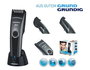GRUNDIG Cortapelo y Cortabarba Recargable con Cable y Accesorios para 40 Minutos de Autonomía
