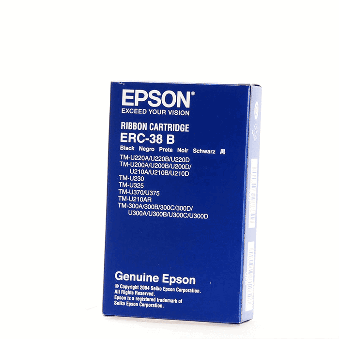 Epson Cinta de Impresora ERC38B / C43S015374 Color Negro Epson Cinta de Impresora ERC38B / C43S015374 Color Negro