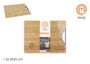 Masterchef Tabla Cortar Bambú con Asas 32.5 x 25 cm (6 Unidades)